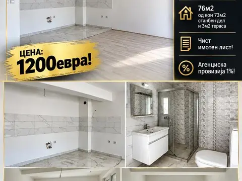Продажба на нов стан