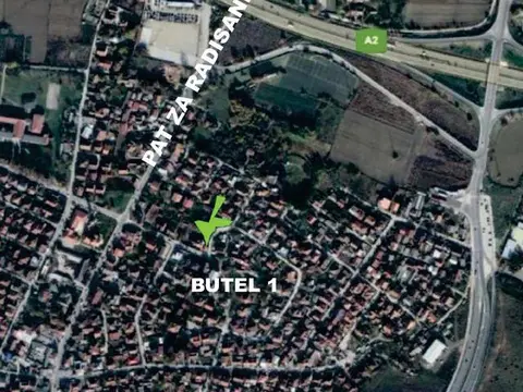 Se prodava plac Butel 1459m2