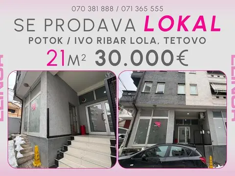 Se prodava lokal na Ivo Ribar Lola