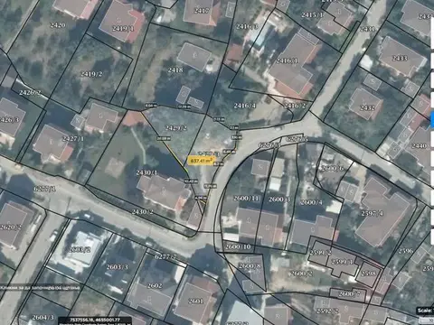 Se prodava plac 636 m2 vo Butel