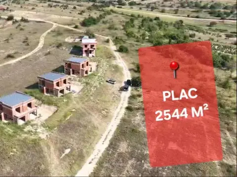 Plac 2544m2 posle obikolnica nad butel