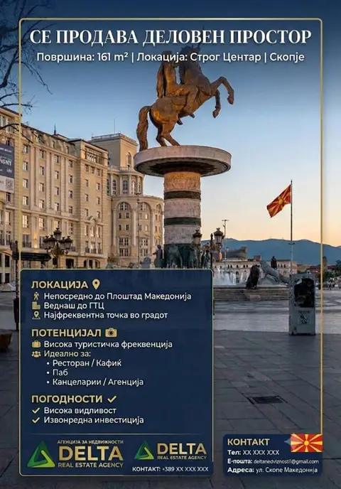 Одличен деловен простор на атрактивна локација