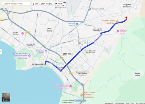 Se prodava mesto/plac/parcela/zemjiste 1520m² – Ohrid