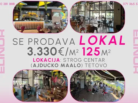 Se prodava lokal vo Centar, Tetovo