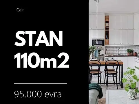 Се продава стан од 110m2 во Чаир