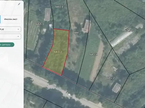 Се продава плац од 580м2 во Мралино
