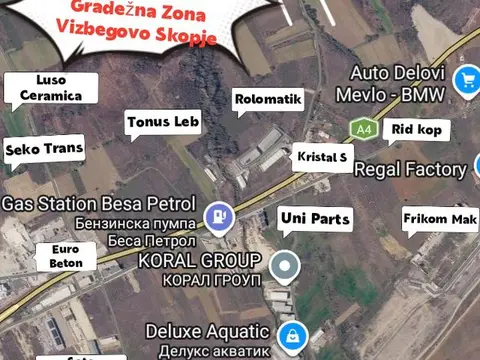 Plac kaj Obikolnicata Ind. zona Vizbegovo Skopje