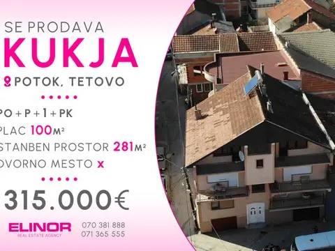 Se prodava kukja vo Potok, Tetovo