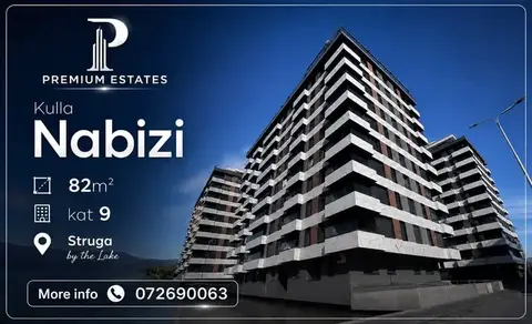 3-собен наместен стан од 82 м² во Кулите Набизи, Струга